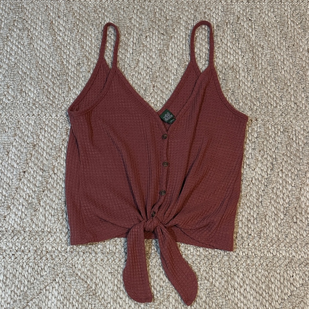 Wild Fable Boho Waffle Tank Top